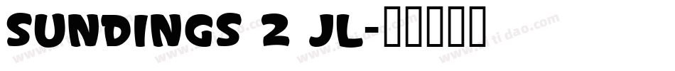 Sundings 2 JL字体转换